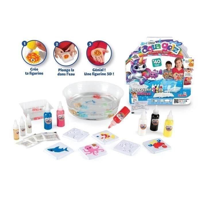 Simba SMO4006592085858 Aqua Gelz Set creativo de lujo Figura 3D Kit creativo para niños con tarros de gel, 8+ años 2 Simba SMO4006592085858 Aqua Gelz Set creativo de lujo Figura 3D Kit creativo para niños con tarros de gel, 8+ años 2