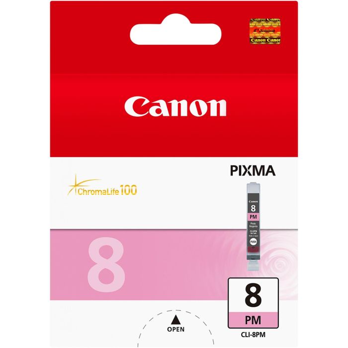 Canon CLI-8P Cartucho de Tinta Magenta Fotográfico para Impresora Ink Jet - Capacidad Estándar, 250 Páginas