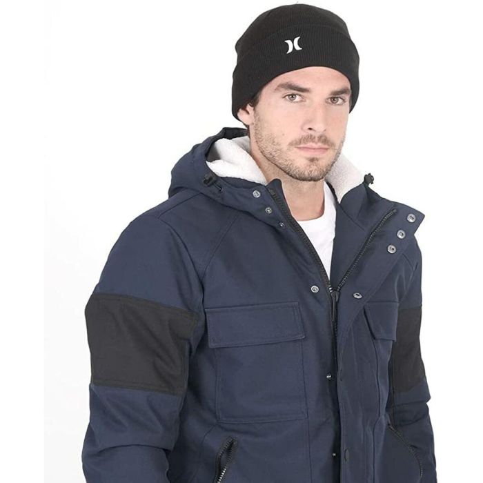 Gorro Deportivo Hurley Icon Cuff Negro Talla única 1