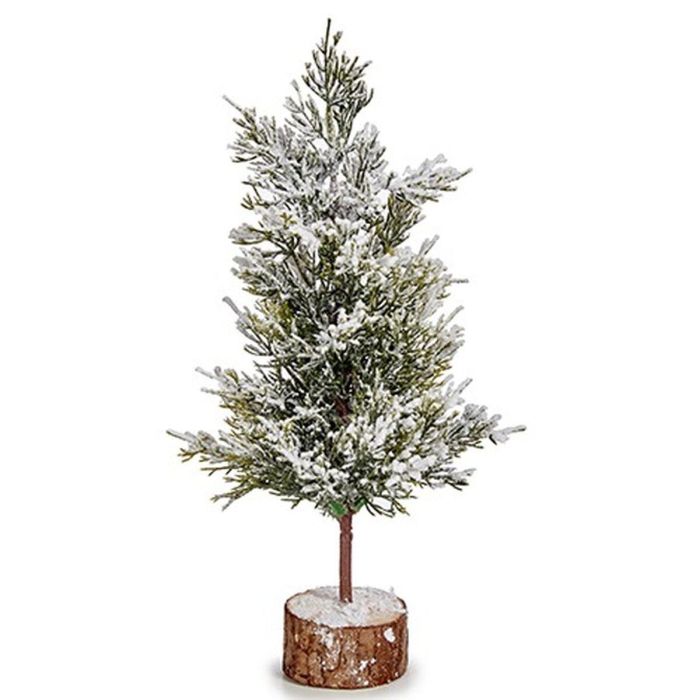 Árbol de Navidad Marrón Verde Madera Plástico 16 x 31 x 16 cm (48 Unidades) 1