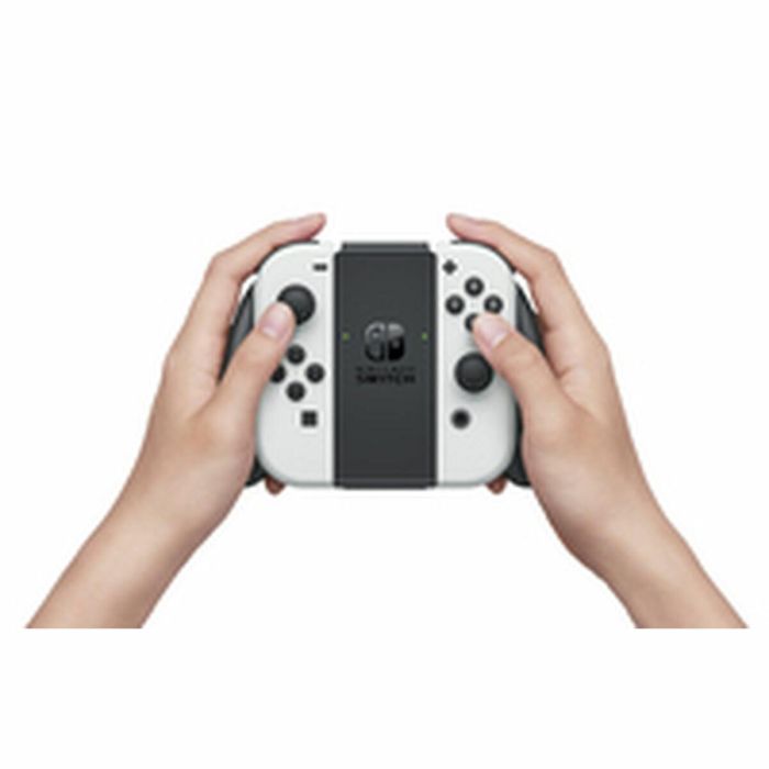 Nintendo Switch Versión OLED Blanca/ Incluye Base/ 2 Mandos Joy-Con 18 Nintendo Switch Versión OLED Blanca/ Incluye Base/ 2 Mandos Joy-Con 18