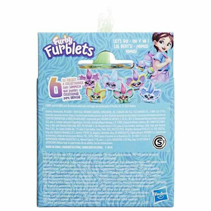 Peluche con Sonido Hasbro Furby Furblets 12 cm 4 Peluche con Sonido Hasbro Furby Furblets 12 cm 4