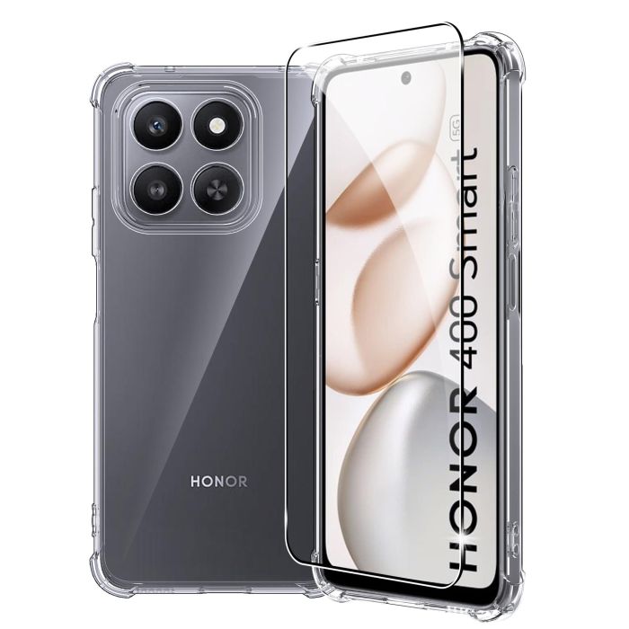 Honor Funda Smart Case Transparente para Honor 400