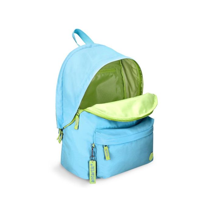 Mochila Antartik Teens 20 L Compartimento Para Portatil Color Turquesa 420 X 160 X 300 mm 6