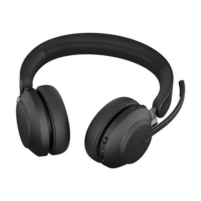Jabra Evolve2 65 Stereo UC Auriculares Inalámbricos USB-A Negro con Estación de Carga y Link 380 3