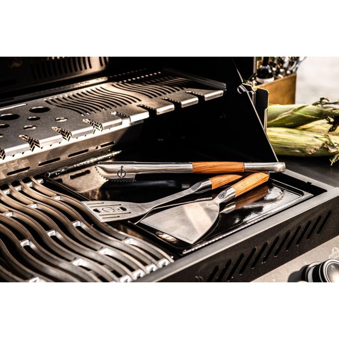 Plancha espátula - FORJADA - CHURRASCO - Acero inoxidable S - 34,5 x 16,5 x 4,55 cm 1 Plancha espátula - FORJADA - CHURRASCO - Acero inoxidable S - 34,5 x 16,5 x 4,55 cm 1