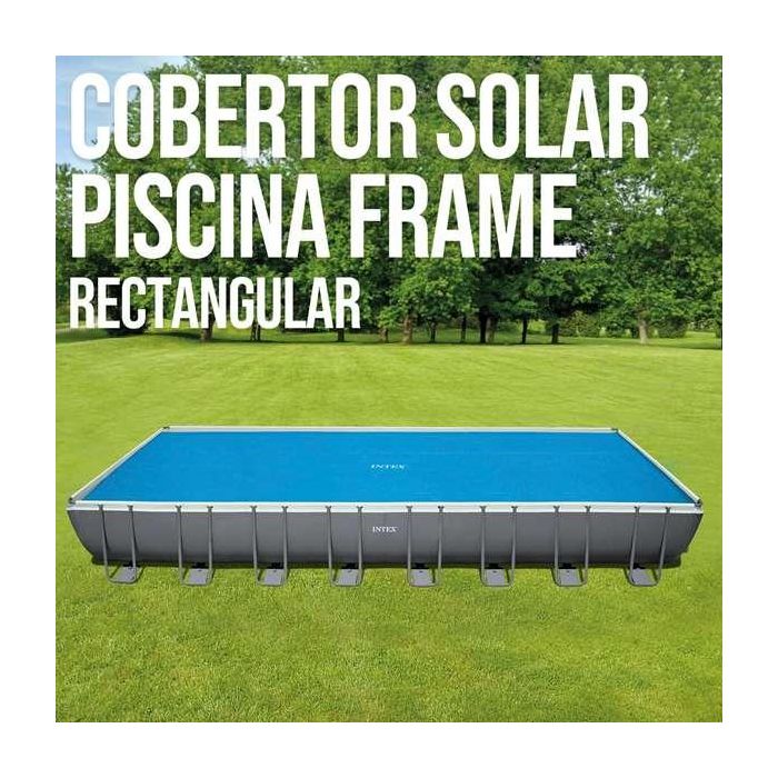 Cubrepiscinas Intex 28018 Rectangular Solar 975 x 488 cm 10