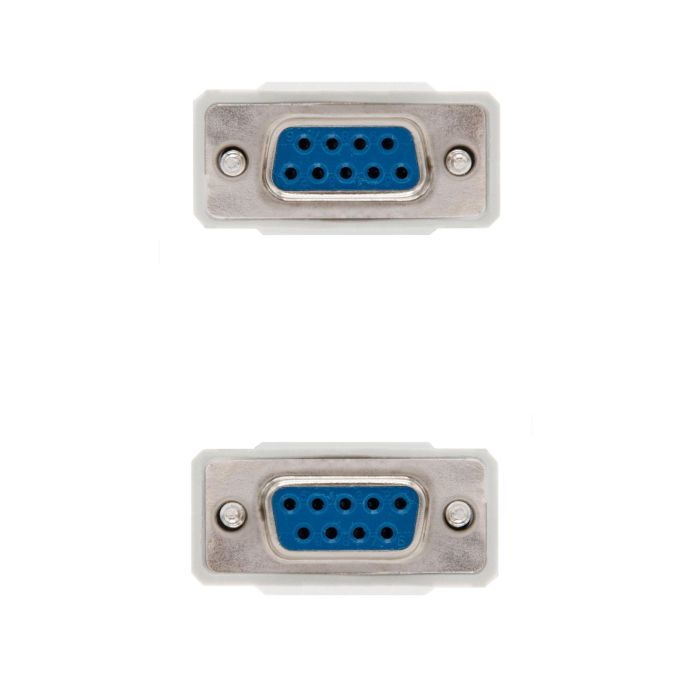 Cable Rs232 Db9 Nanocable 1.8M Hembra - Hembra 2 Cable Rs232 Db9 Nanocable 1.8M Hembra - Hembra 2
