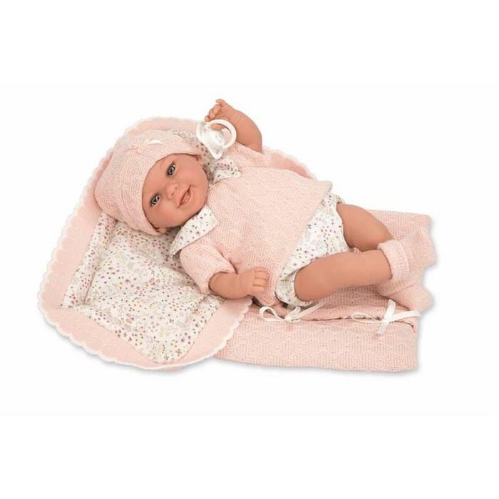 Muñeca elegance babyto rosa c/manta (muñeco de peso) 35 cm Muñeca elegance babyto rosa c/manta (muñeco de peso) 35 cm