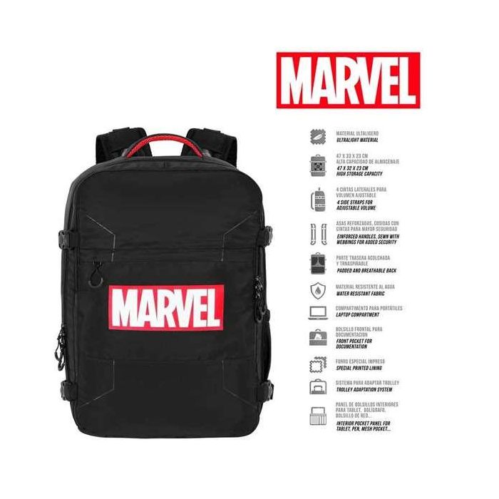 Karactermania Mochila Mercury Marvel Comics 33 x 23 x 47 cm, Gran Capacidad, Portátil hasta 17", Impermeable 6 Karactermania Mochila Mercury Marvel Comics 33 x 23 x 47 cm, Gran Capacidad, Portátil hasta 17", Impermeable 6