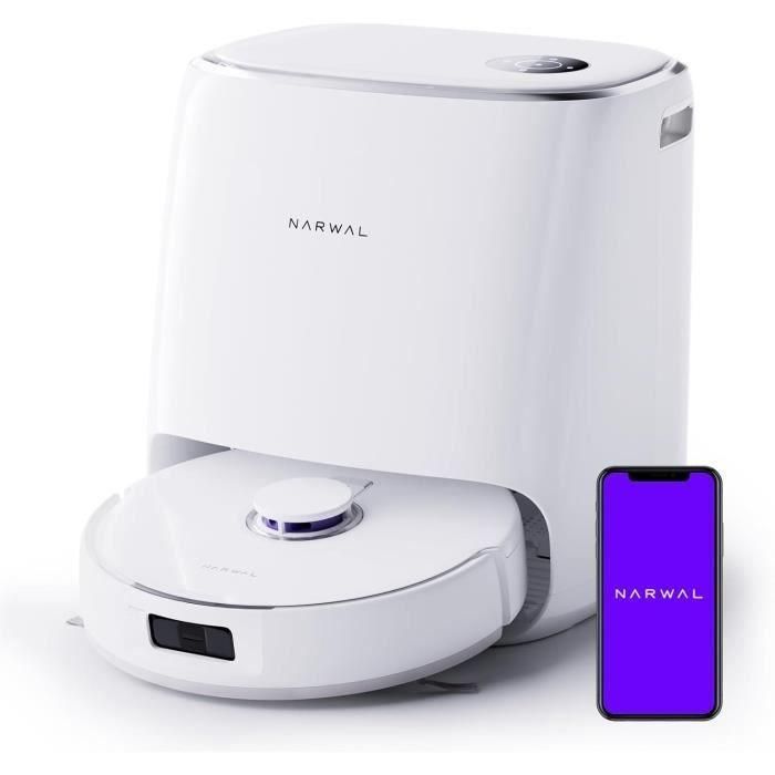 Aspiradora robot NARWAL Freo X Ultra con estación de acoplamiento todo en uno - Limpieza inteligente - Potencia de 8200 PA Aspiradora robot NARWAL Freo X Ultra con estación de acoplamiento todo en uno - Limpieza inteligente - Potencia de 8200 PA