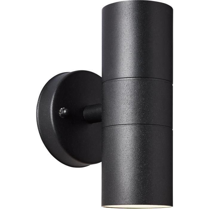 Jandy Applique Descendente 2L, Noir, GU10 Max 18W, Bombilla no incluida Jandy Applique Descendente 2L, Noir, GU10 Max 18W, Bombilla no incluida