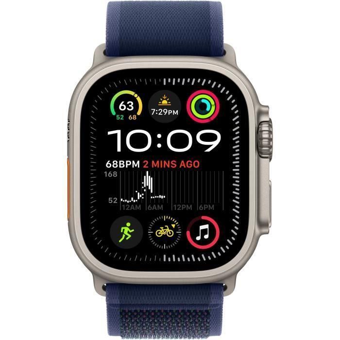 Apple Watch Ultra 2 GPS + Cellular - 49 mm - Caja de titanio natural - Correa Trail Loop azul - S/M 1