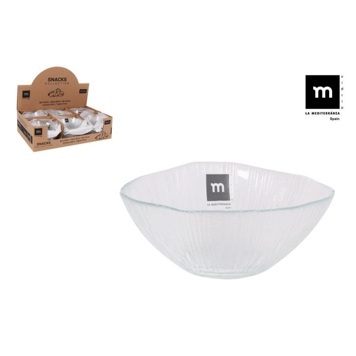 Bol Snacks Transparente 12,5 x 5 cm - La Mediterranea (48 Unidades) Bol Snacks Transparente 12,5 x 5 cm - La Mediterranea (48 Unidades)