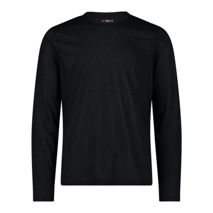 Camiseta de Manga Larga Hombre Campagnolo Negro M 0 Camiseta de Manga Larga Hombre Campagnolo Negro M 0