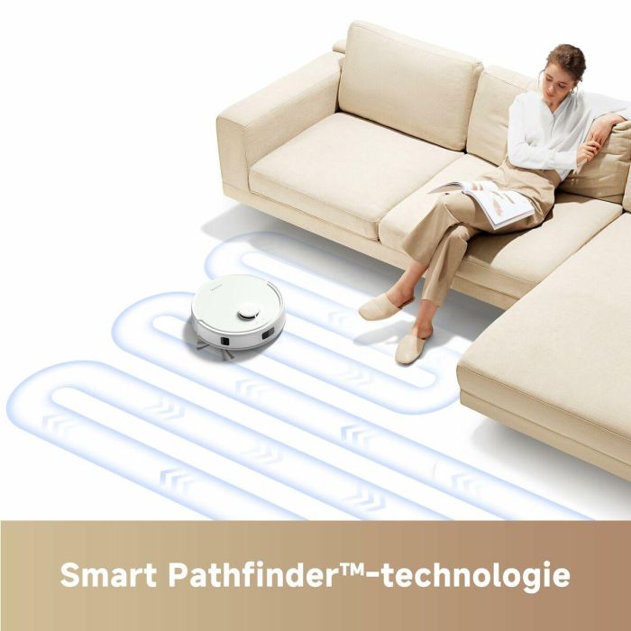 Mova Robot Aspirador MOVA E20 con Navegación LDS y 5000 Pa de Potencia, Aspirador y Fregona 2 en 1, Compacto MOV6976233679174 8