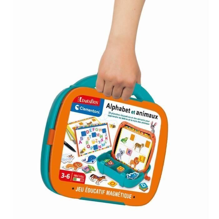 Clementoni - Estuche Magnético Letras y Animales - A partir de 3 años 4 Clementoni - Estuche Magnético Letras y Animales - A partir de 3 años 4