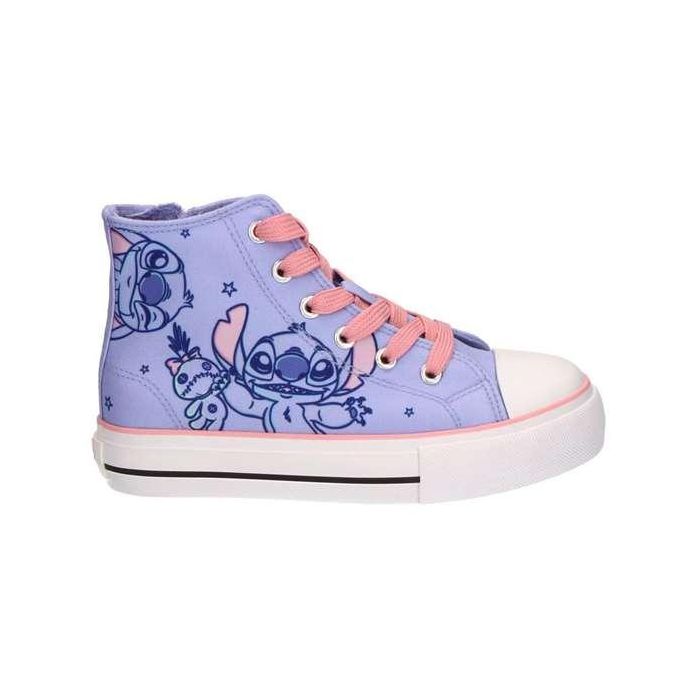 Cerdá Zapatilla Loneta Vulcanizado Alta Stitch T033 Azul Talla 33 0 Cerdá Zapatilla Loneta Vulcanizado Alta Stitch T033 Azul Talla 33 0