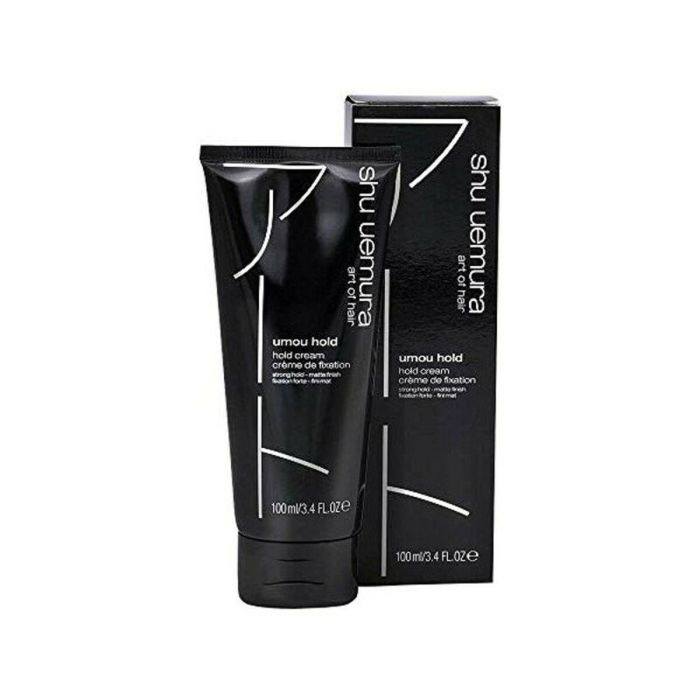 Shu Uemura STYLE umou hold cream Crema Peinado Fijación Firme Ligera Acabado Suave Brillo Natural para Cabello Corto a Medio 100ml