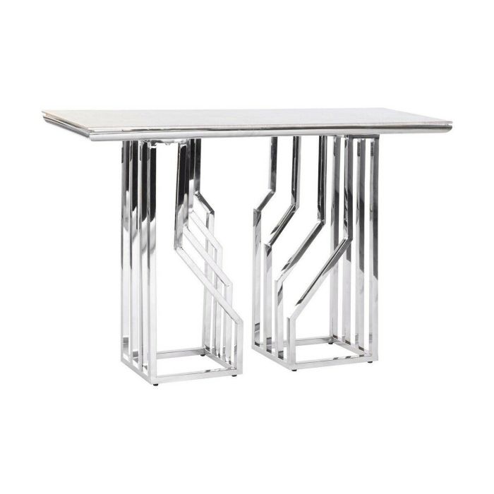 Recibidor DKD Home Decor Blanco Plateado 120 x 40 x 78 cm Recibidor DKD Home Decor Blanco Plateado 120 x 40 x 78 cm