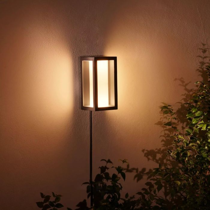 Philips Hue White & Color Ambiance Impress Wandleuchte schmal Schwarz 1