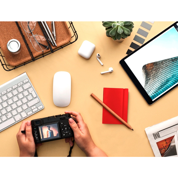 Liderpapel Libreta Similpiel A7 120 Hojas 70gr Cuadriculada Rojo 7