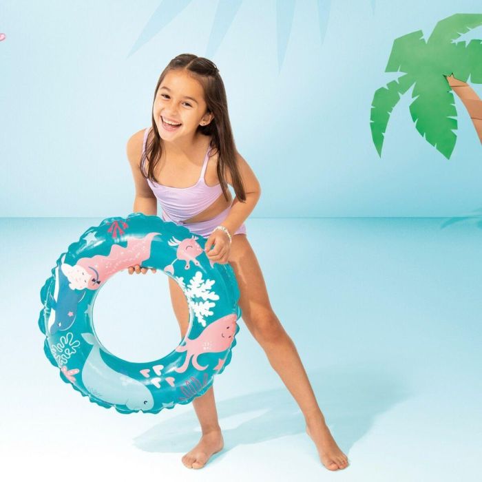 Flotador Hinchable Donut Intex Ø 61 cm (36 Unidades) 1