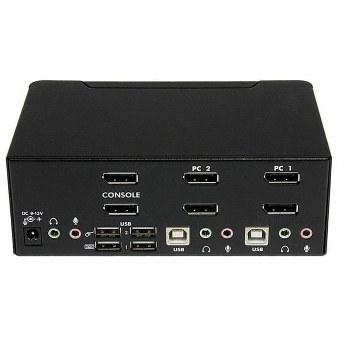 Conmutador KVM con 2 Puertos Startech SV231DPDDUA Negro 3 Conmutador KVM con 2 Puertos Startech SV231DPDDUA Negro 3