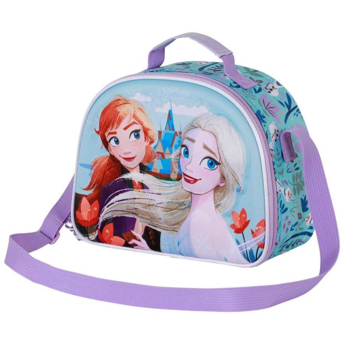 Bolsa Portamerienda 3D Spring Disney Frozen 2 Azul