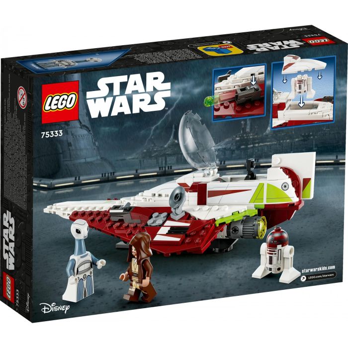 LEGO Star Wars Caza Estelar Jedi de Obi-Wan Kenobi 70146 Set de Construcción para Niños y Niñas a Partir de 7 Años con 282 Piezas 11