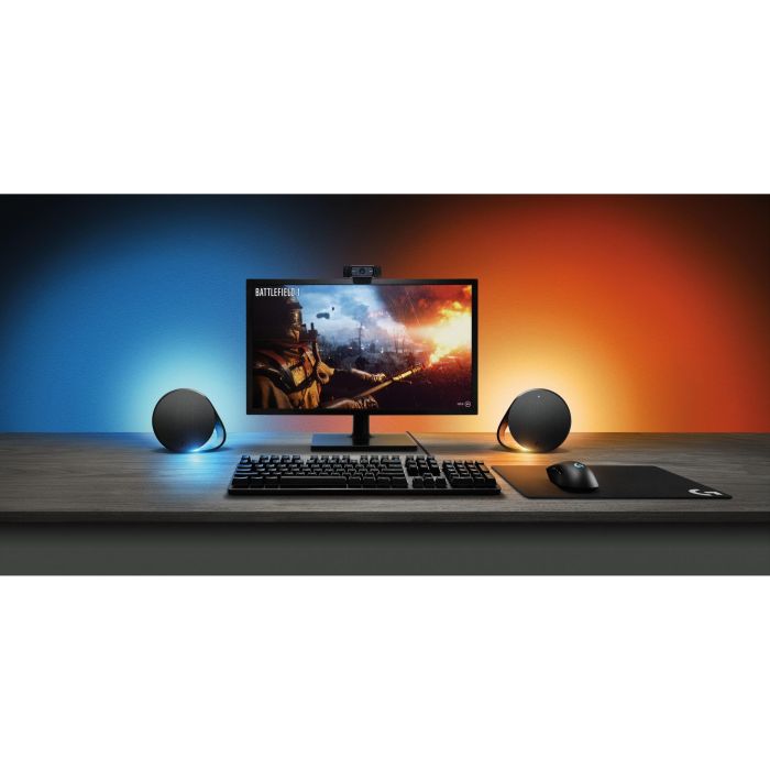 Logitech G560 980-001301 Altavoces Gaming con Bluetooth, 240W, LIGHTSYNC RGB, DTS:X Ultra, USB y 3.5mm 30
