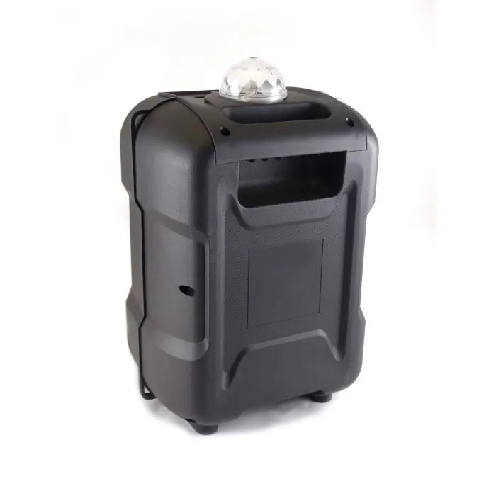 Inovalley DANCE CUBE 44 Altavoz Luminoso Bluetooth para Karaoke - 150W - Micrófono con Cable