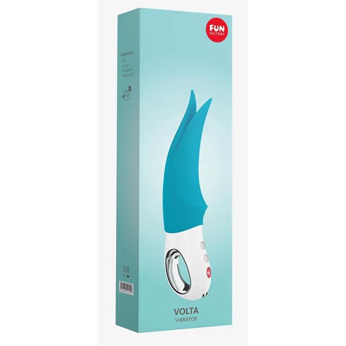 Vibrador Punto G Fun Factory VOLTA Azul 1 Vibrador Punto G Fun Factory VOLTA Azul 1