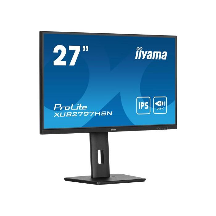 Monitor Iiyama Usb-C, Lan, Dp-Out (Dock), 300 comprimidos 2 Monitor Iiyama Usb-C, Lan, Dp-Out (Dock), 300 comprimidos 2