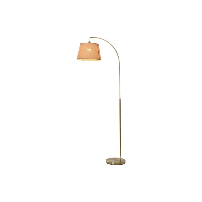 Lampara Pie Glam DKD Home Decor Dorado Beige 35 x 180 x 66 cm 1 Lampara Pie Glam DKD Home Decor Dorado Beige 35 x 180 x 66 cm 1
