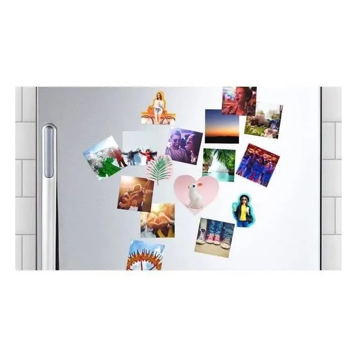 Canon Papel Fotográfico Magnético A4 MG-101 para Fotos 10x15 cm, 5 Hojas, Soporte Creativo (3634C002) - Compatible con Serie PIXMA, MAXIFY, SELPHY