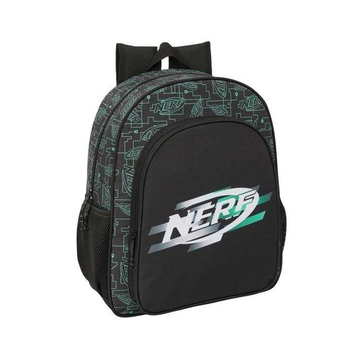 Mochila Escolar Nerf Game Negro 32 x 38 x 12 cm 0 Mochila Escolar Nerf Game Negro 32 x 38 x 12 cm 0