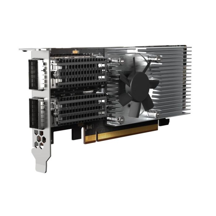 QNAP QXG-100G2SF-E810 Adaptador de Red Interno PCI Express Fibra 100Gbps QSFP28 2