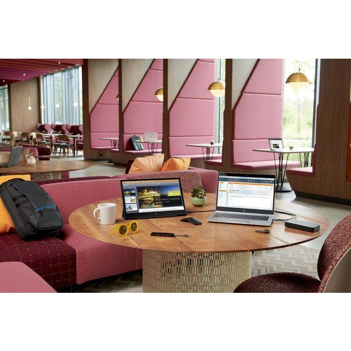 HP Sure Key Cable Lock de Seguridad Universal para Notebooks, Pantallas y Docks con Cabezales Intercambiables 1