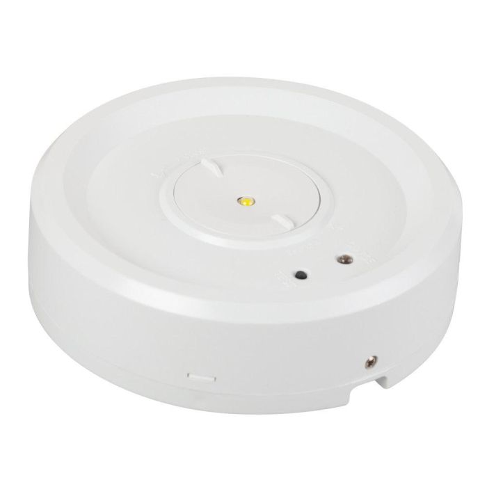 Alumbrado de Emergencia LED para Superficie 3W 185Lm IP20. Con 3 Horas de Autonomía e Indicador LED. Modelo DP-8012LLiNM 1