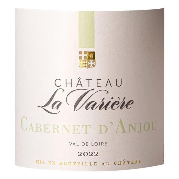 Château la Variere 2022 Carbernet d'Anjou - Rosé Vino desde el valle del Loira 1