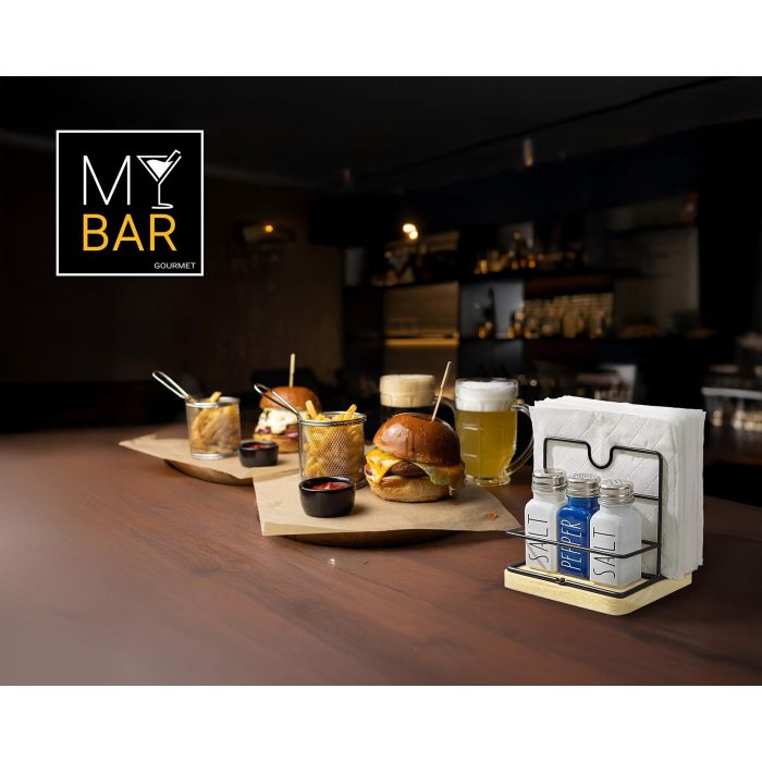 Organizador Mesa Metal-Madera My Bar (12 Unidades) 4