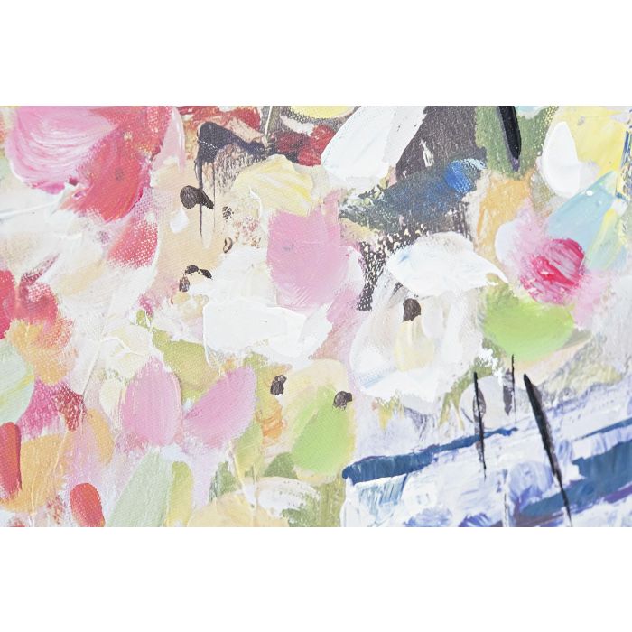 DKD Home Decor Cuadro Decorativo Tradicional Pintado a Mano Diseño Florero Rosa Azul Multicolor Lienzo Madera Pino 80x80 cm Pack 2 Unidades 2 DKD Home Decor Cuadro Decorativo Tradicional Pintado a Mano Diseño Florero Rosa Azul Multicolor Lienzo Madera Pino 80x80 cm Pack 2 Unidades 2