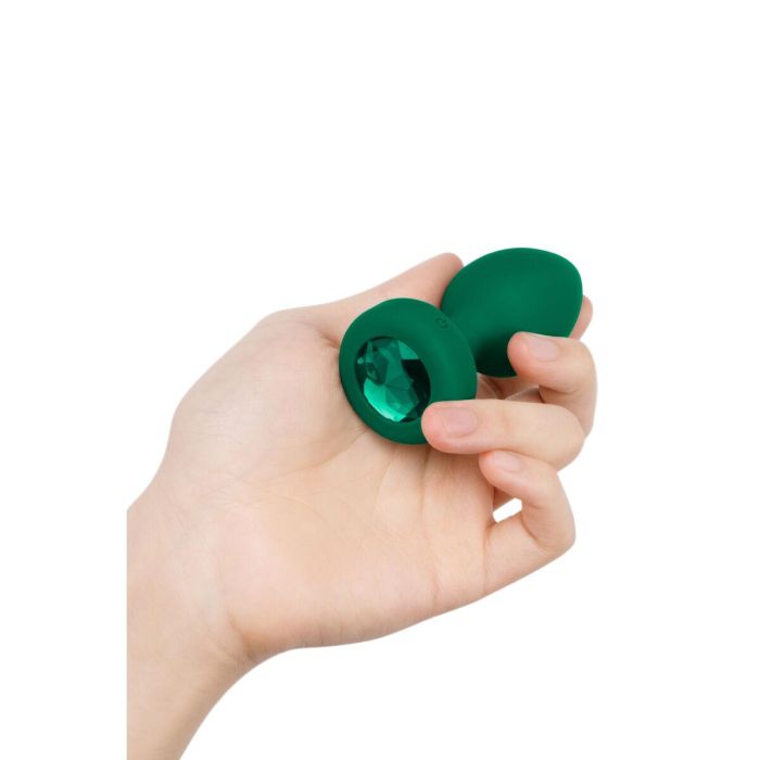Plug Anal B-Vibe Vibrating Jewel Verde M/L 10 Plug Anal B-Vibe Vibrating Jewel Verde M/L 10