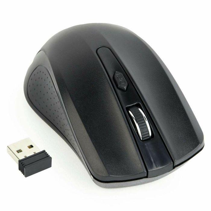 Gembird MUSW-4B-04 Ratón Inalámbrico RF Óptico Ambidextro Oficina 1600 DPI 4 Botones Negro 8 Gembird MUSW-4B-04 Ratón Inalámbrico RF Óptico Ambidextro Oficina 1600 DPI 4 Botones Negro 8