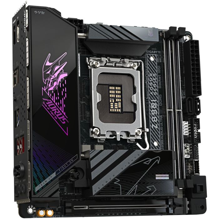 Gigabyte Z890I AORUS ULTRA Placa Base LGA 1851 DDR5 Wi-Fi 7 mini-ITX 2 Gigabyte Z890I AORUS ULTRA Placa Base LGA 1851 DDR5 Wi-Fi 7 mini-ITX 2