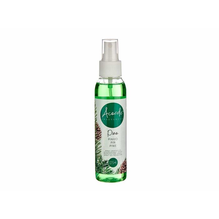 Ambientador Spray Pino 125Ml Acorde 3X17CM (48 Unidades) 1 Ambientador Spray Pino 125Ml Acorde 3X17CM (48 Unidades) 1