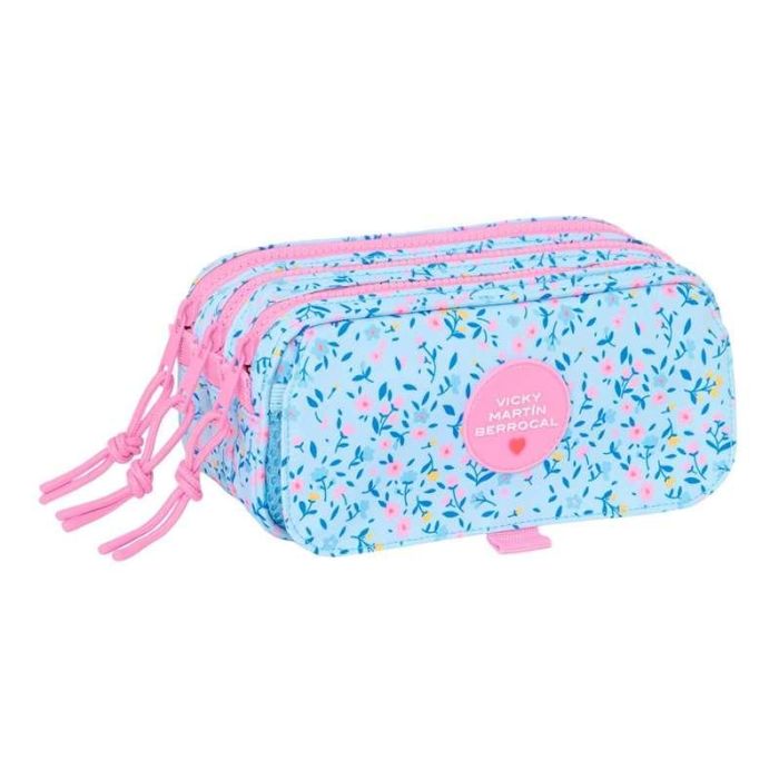 Bolso Escolar Portatodo Safta Triple Big Vicky Martin Berrocal Paraiso 100x215x80 mm Bolso Escolar Portatodo Safta Triple Big Vicky Martin Berrocal Paraiso 100x215x80 mm
