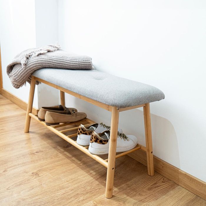 Vinthera Zapatero Moa Bambú 90x30x45 cm Madera 2 Vinthera Zapatero Moa Bambú 90x30x45 cm Madera 2