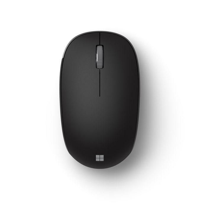 Microsoft Mouse Inalámbrico Bluetooth 5.0 Negro Mate con Diseño Compacto y Ergonómico 3 Botones y Rueda Desplazamiento para PC 1